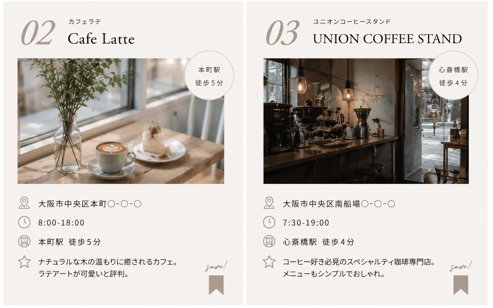 Osaka cafe carousel — slide 2